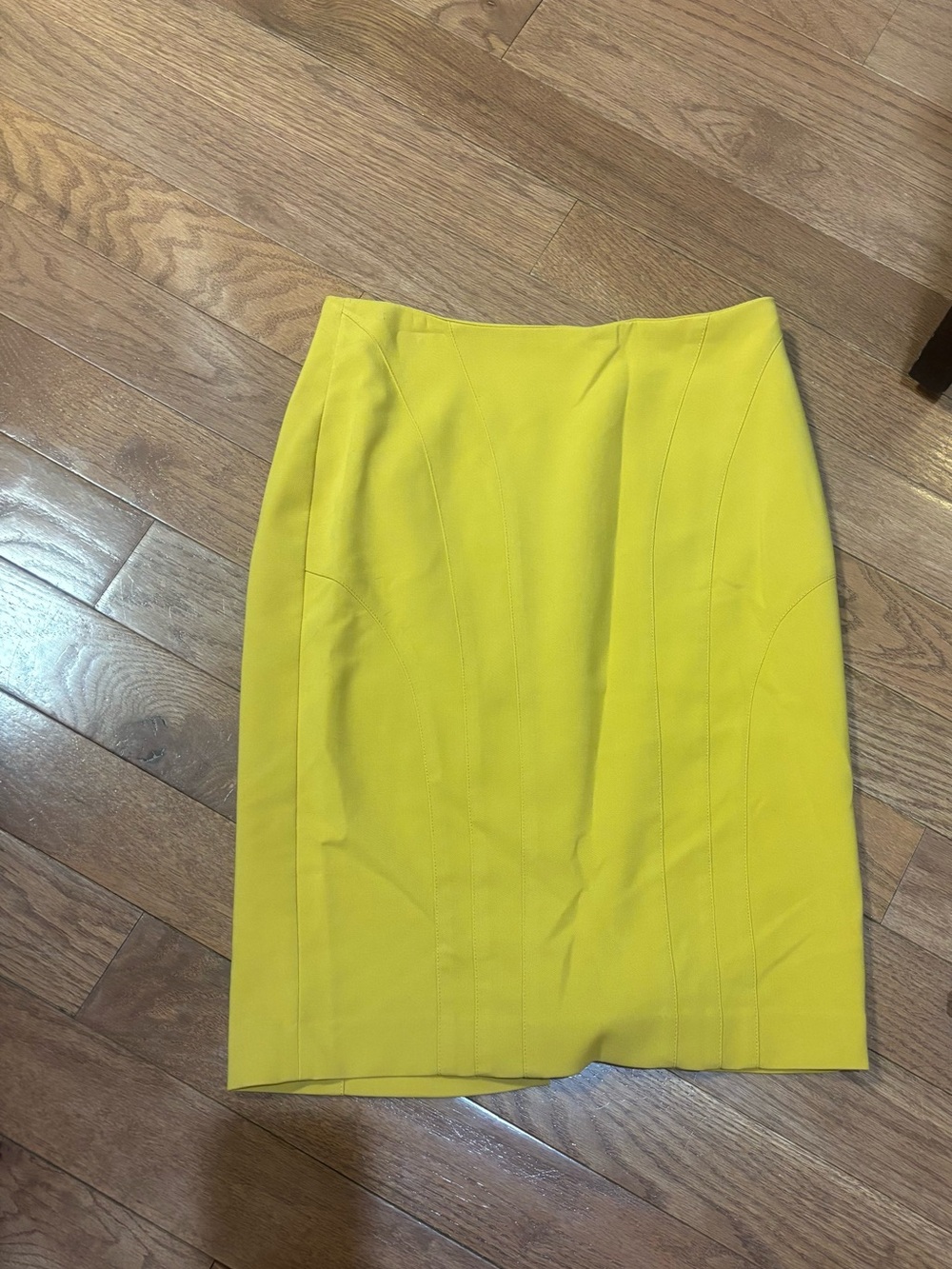 Banana Republic Bright Yellow Pencil Skirt